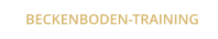 BECKENBODEN-TRAINING